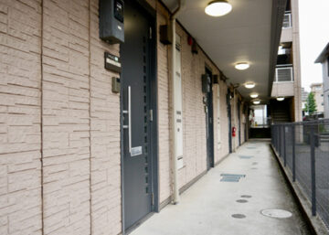 マンションの廊下