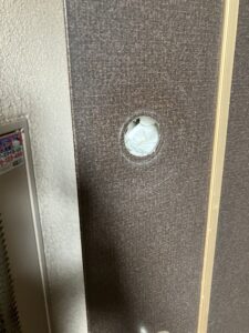 シリンダーの取り外し